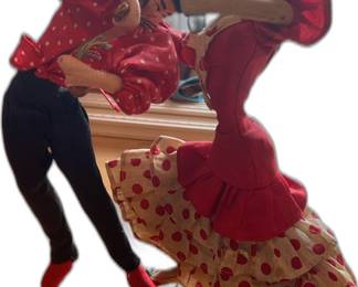 Spanish Flamenco Dancer Dolls