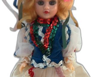 Corrine’s Brides of All Nations Vintage Doll - Poland - Open/Close Eyes