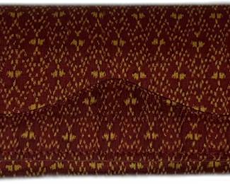Vintage Thai Silk Clutch