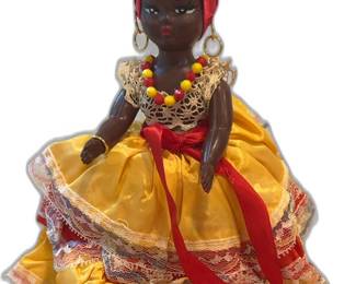 Vintage Caribbean “Topsy Turvy” Doll
