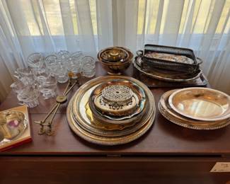 Silver plate collection