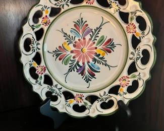 Reel Portugal Hand Painted Decorative Plate - Marked 363 H