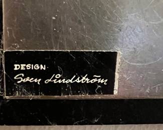 Floral Metal Wall Art by Sven Lindström