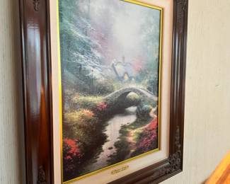 Framed Print "Brookside Hideaway" by Thomas Kinkade