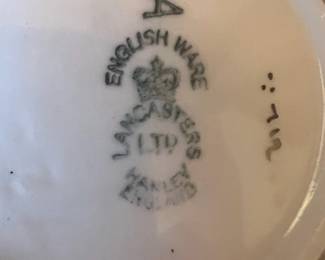 English Ware Copper Lusterware Pink Floral Creamer Pitcher