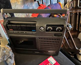 Sony Cassette-Corder W/ Carrying Case –  TC-95