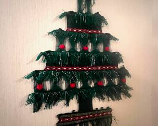 Christmas Tree Wall Hanging Tapestry 