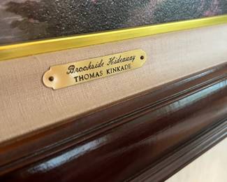 Framed Print "Brookside Hideaway" by Thomas Kinkade