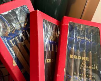 Martha Krone Bestikk - Set of 6 Spoons, Set of 6 Forks, Set of 6 Butter Knives