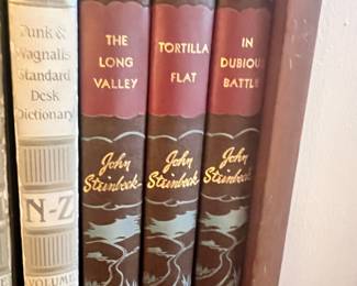 John Steinbeck Hardcover Collier 3 Volume Set