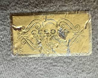 Pair of Cesons Swedish Silver Candlestick Holders