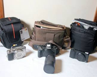 Nikon, Canon, Ricoh
