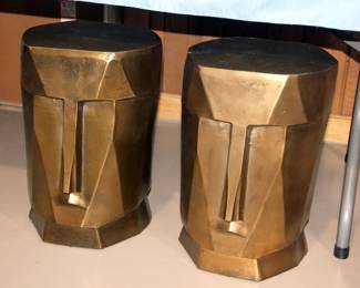 Pair of Casa Padrino Garden Stools