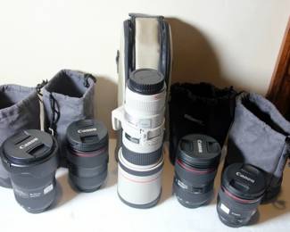 Huge Selection of Unused Camera Lenses
