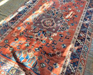 Kazakh Style Rug – 9.6' x 6.3' 