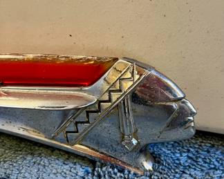 1946 Pontiac Native American Hood Ornament