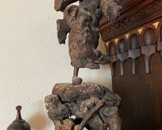 Wood Root Figural Carving 
