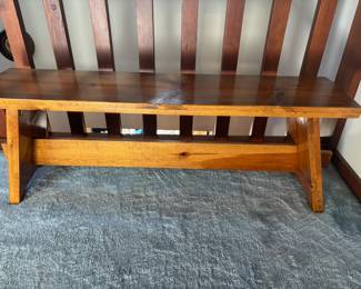 Oak Bench