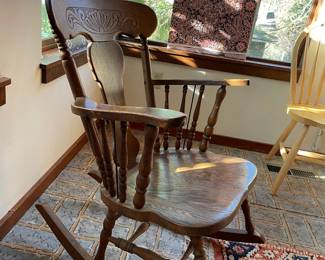 Oak 19th Century Rocking Chair
