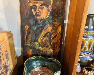 1993 Impressionist Self Portrait by Joe Reno