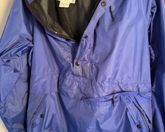REI Blue Pullover Windbreaker Jacket