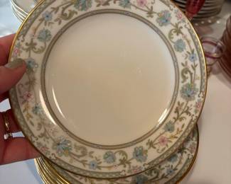 Set of 8 Noritake "Miyoshi" Desert Plates