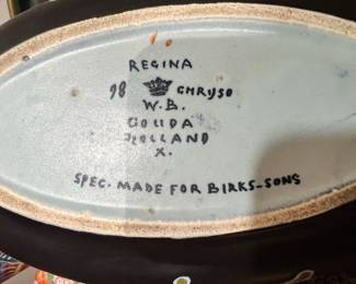 Regina Gouda Holland Pottery Jardiniere 
