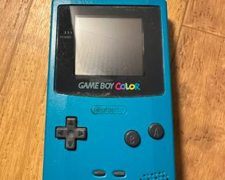 Blue Nintendo Game Boy Color