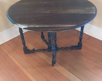 Early 20th Century Barley Twist Side Table