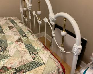 Iron bed - full size