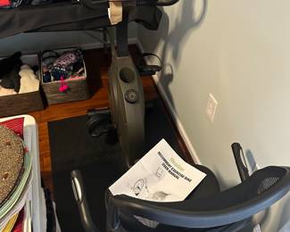Recumbent bike- like new