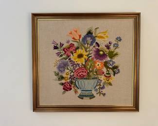 vintage needlepoint