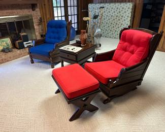 maxwell royals boone trail collection rocker and recliner