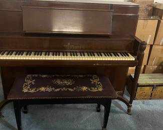 Steinway & Sons Upright Piano