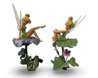 (2pc) Tinker Bell Bradford Exchange Sitting Pretty
