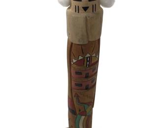 Impressive Hopi Carved Painted Wood Kachina
