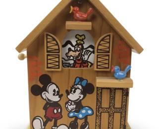 Astounding Schmid Hand Painted Disney Music Box
