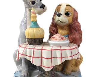 Walt Disney Productions Lady & The Tramp Figure
