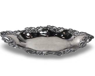 E.G. Webster Silver Plate Art Nouveau Dish
