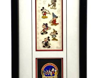 "Mickey's 70th" Limited Edition Pin Set 598/5000
