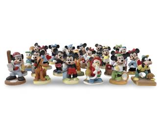 (25) Assorted Disney Mickey/Minnie/Pluto Figures
