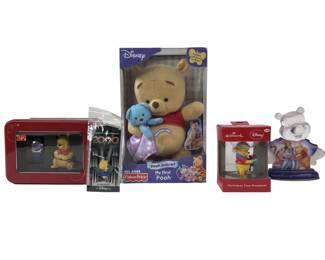 (5pc) Assorted Disney Winnie The Pooh Collectibles
