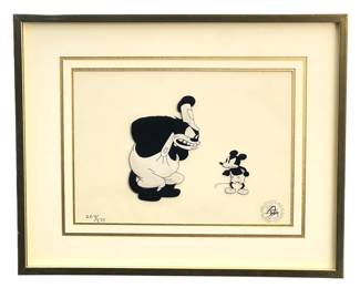 Vintage Walt Disneys Steam Boat Willy Cel
