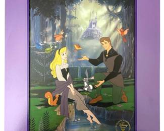 Exclusive Disney Store Sleeping Beauty Lithograph
