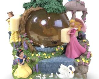 Disney Princess Enchanted Garden Musical Snowglobe
