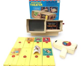 Vintage Fisher Price Disney Movie Viewer Theatre
