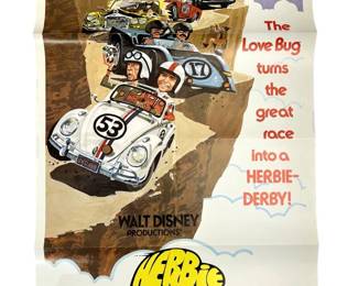 1977 Herbie Goes to Monte Carlo Movie Poster

