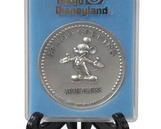 Tokyo Disneyland Grand Opening Mickey Medallion
