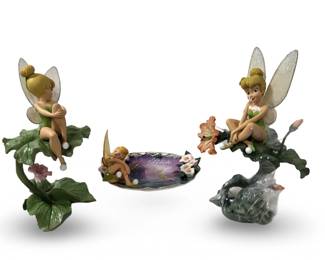 Rare Bradford Exchange Tinker Bell Figurines
