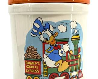 1980 Ceramic “Donald’s Cookie Express" Cookie Jar
